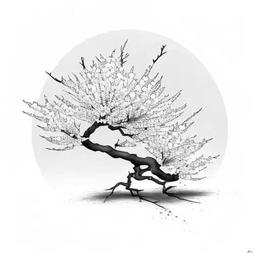 Cherry Blossom Tree And Branch