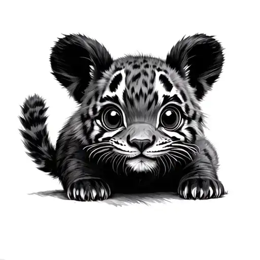 Dessin Enfant Animal Playing