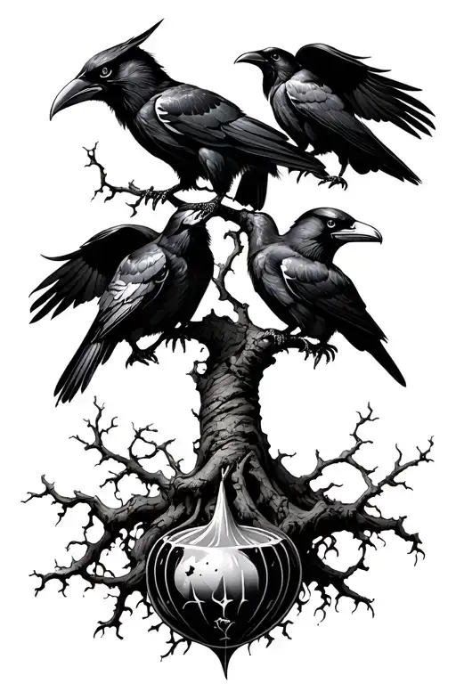 Ravens And A Poison Tree