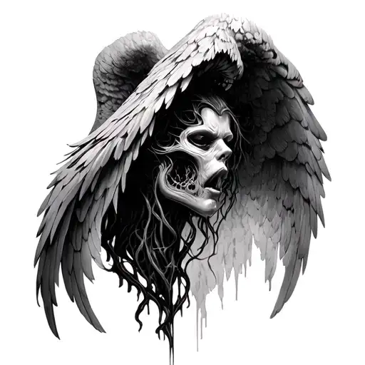 Giger Angel Watching