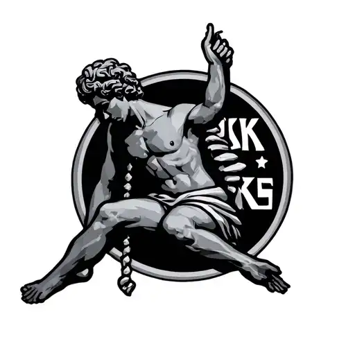 An Asclepius And The Word Rocks