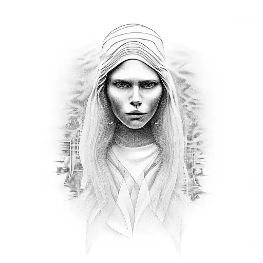 Rebekah Teasdale's Portrait With Sound Waves