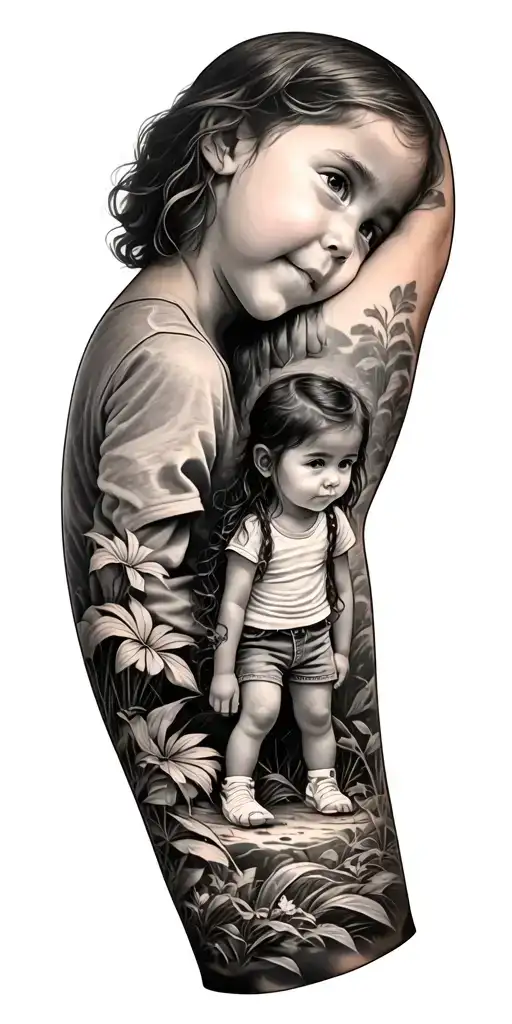 Children Outdoors Arm Sleeve