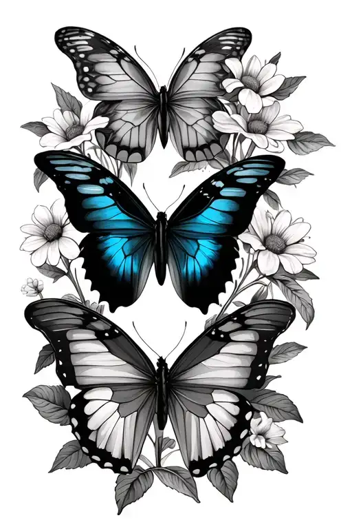 Grandparents Butterfly Flowers Growing