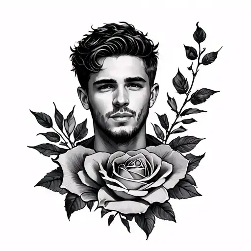 Memorial Tattoo For My Male Friend Named Skinny