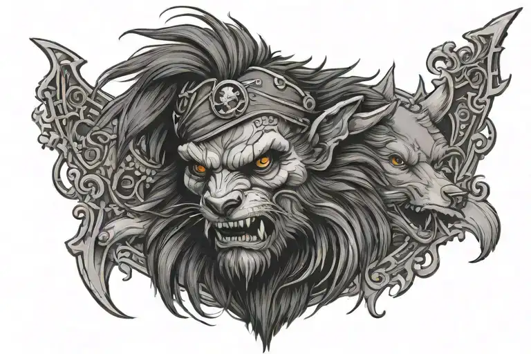 Pirate Werewolf