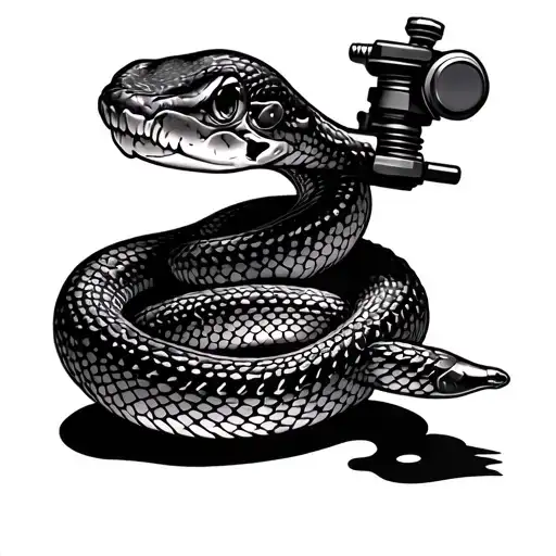 Tattoo Machine Snake