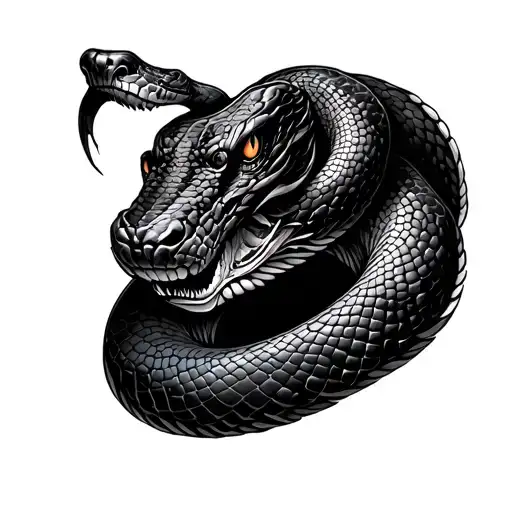 Serpent Black Mamba