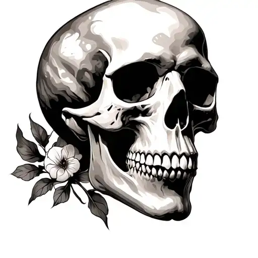 Skull Chiaroscuro Technique With Da Vinci's