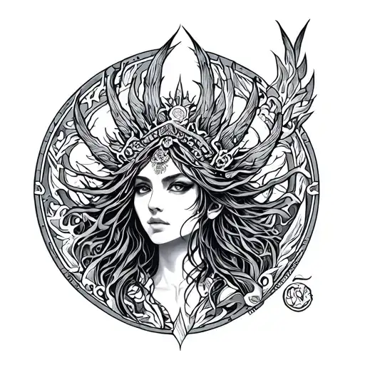 Freya Design In The Form Of A Complete Circle