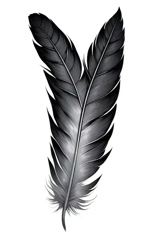 A Feather Signifying Overcoming Depression
