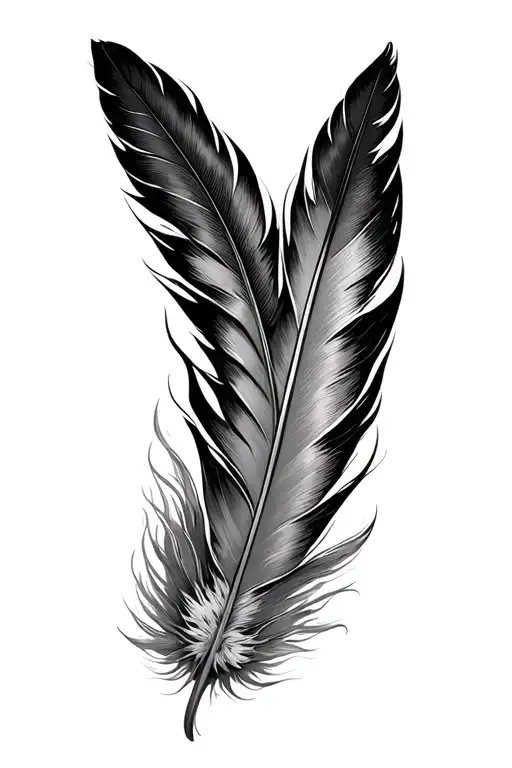 A Feather Signifying Overcoming Depression