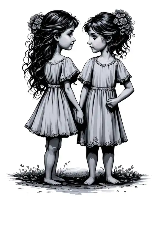 2 Daughters And A Son Metaphor