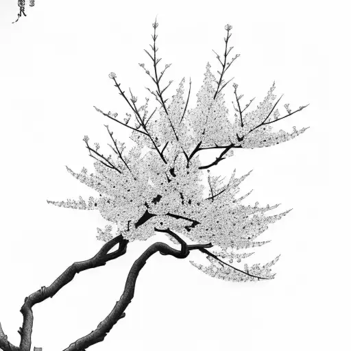 Cherry Blossom Tree And Branch Small