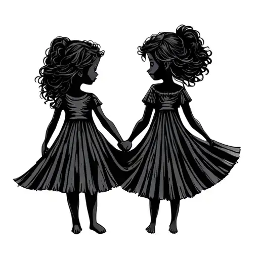 Isla Daughter Holding Hands