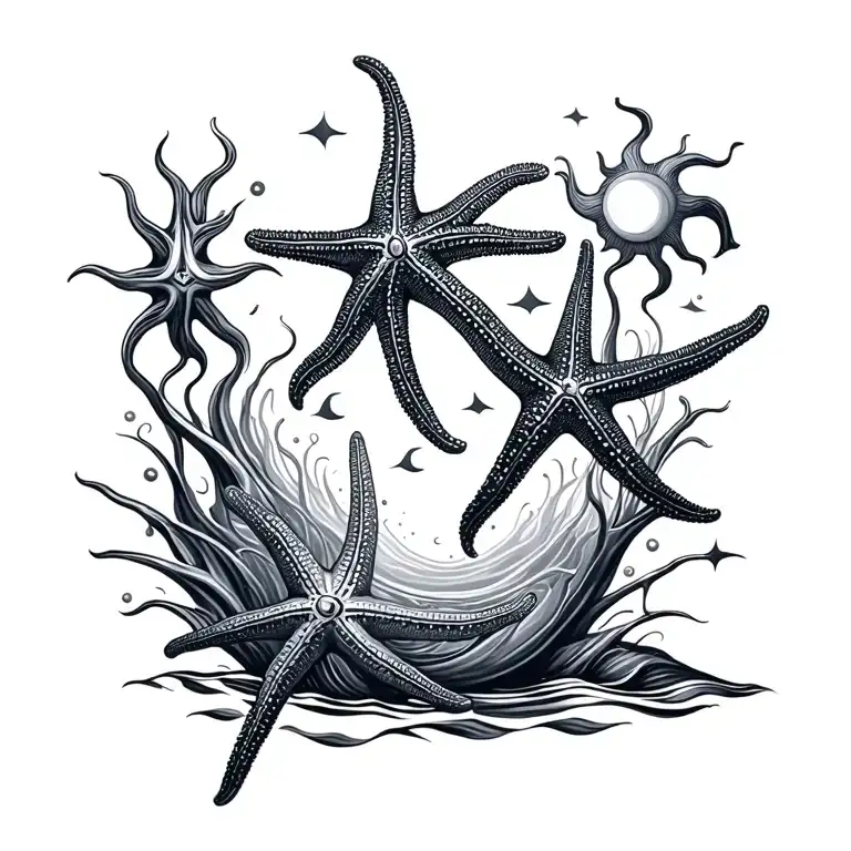 Two Sun Wande Ile Sea Stars