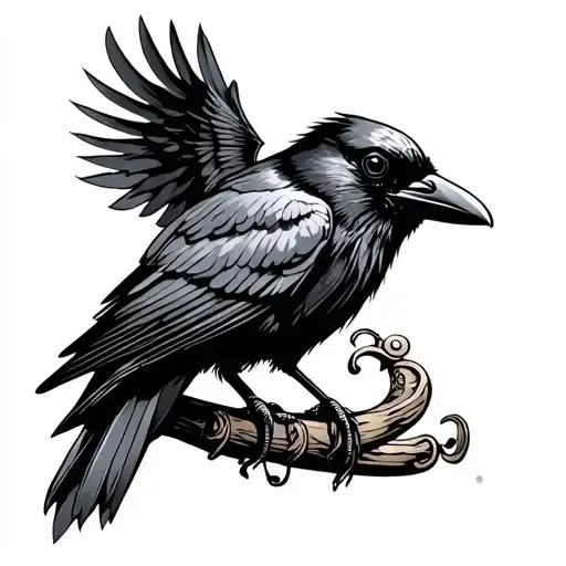 Crow Steampunk Inspired