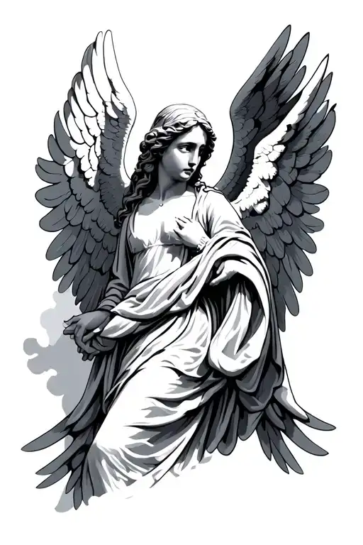 Biblically Accurate Angel With 6 Wings