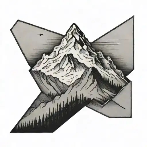 Mountain With M On It