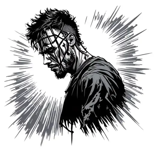 Guy Caged Sunlight Shining