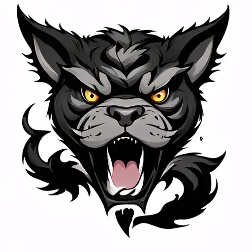 Fu Dog With Wind Element