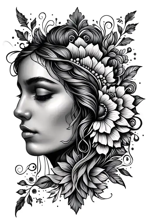 Ornamental Boho Fine Line