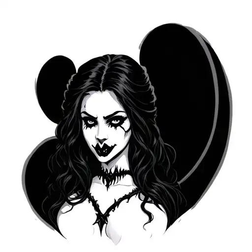 Female Vampire Fangs