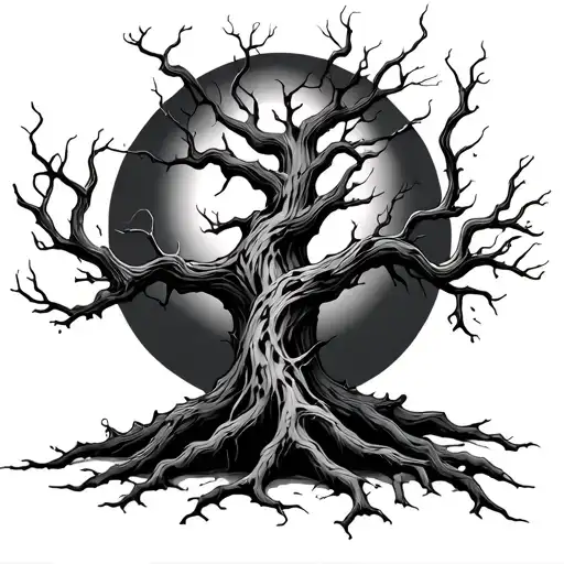 Twisted Dead Tree Intertwined