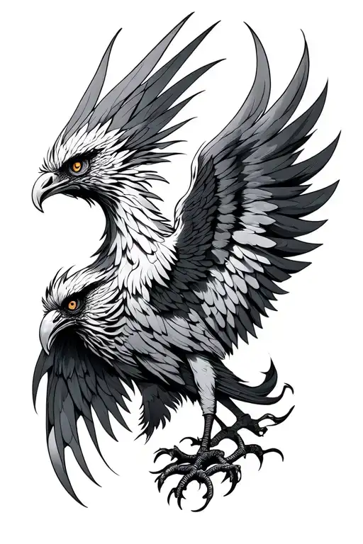 Phoenix With Evil Eyes