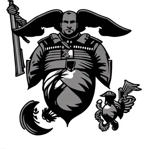Marine Corps Sergeant Father