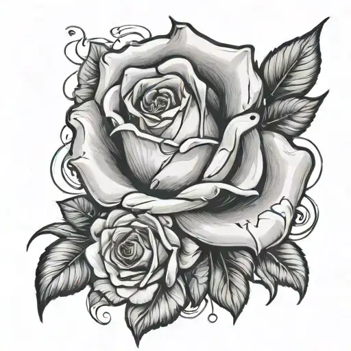 Hellen With A Rose By Her Name