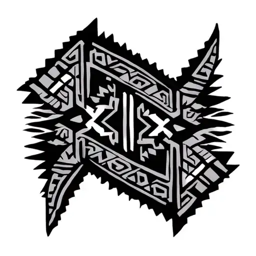 Aztec Pattern Arm Sleeve