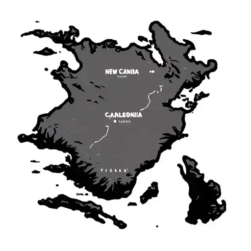 New Caledonia Map