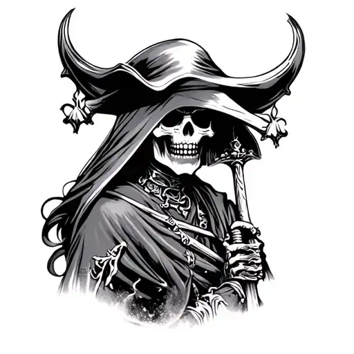 Grim Reaper Pirate Queen