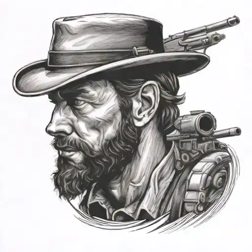 Amish Guy With Nvgs And Rifle