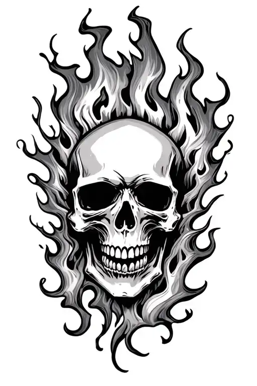Blazing Skull
