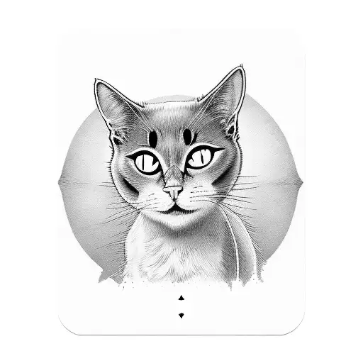 Black Cat Tarot Card