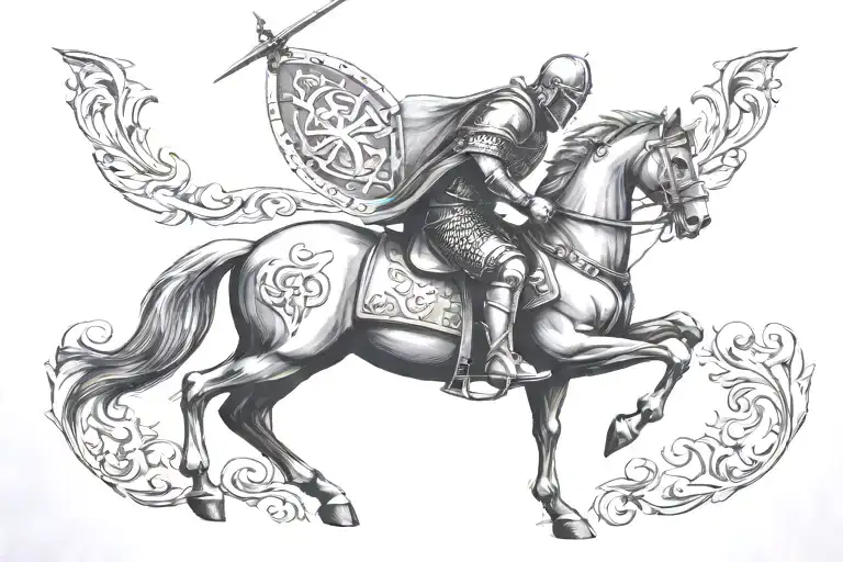 The Word Knight Forearm