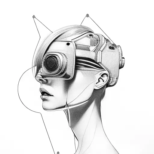 Cyberpunk Woman