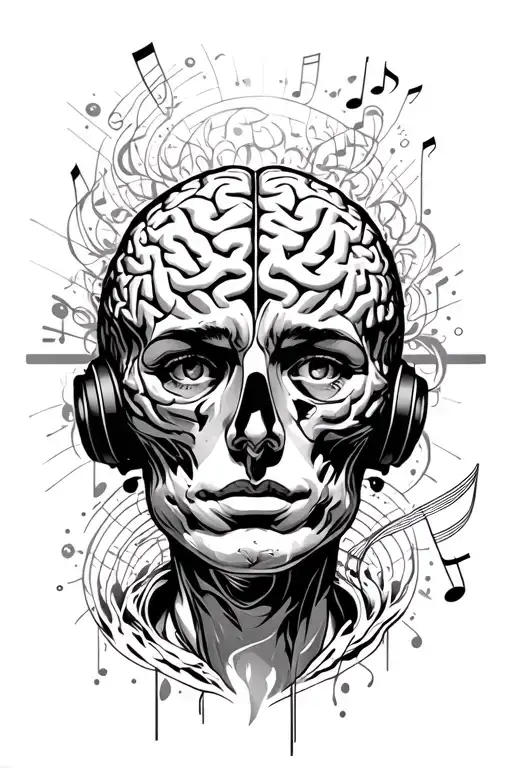 Brain Calmed By Music