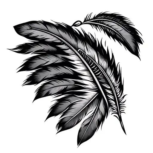 Native American Feather Band