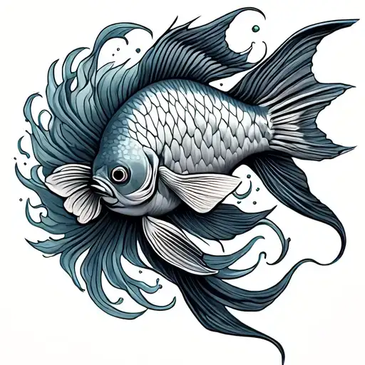 Pisces Fish Surrounded