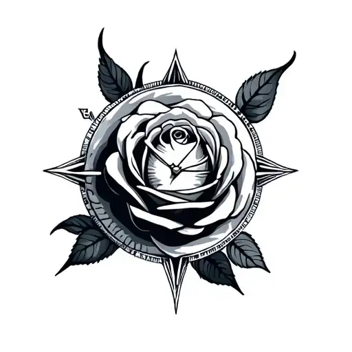 Watch Mountains Compas Rose