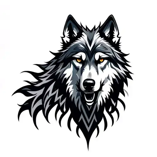Biometrical Wolf Tribal