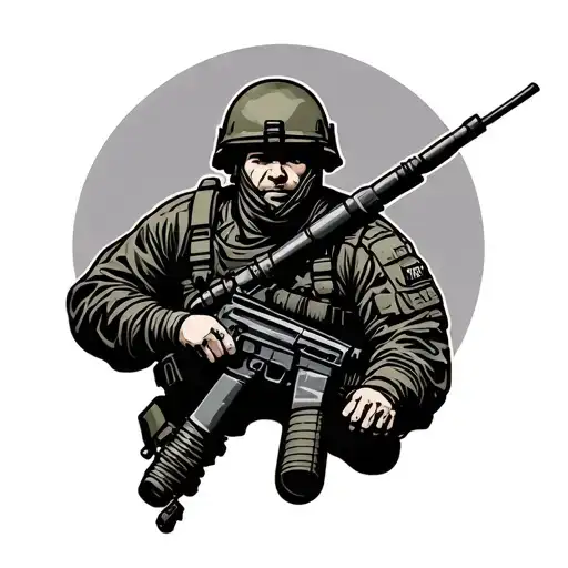 Infantryman Expect To Self Rescue Symbol Merging