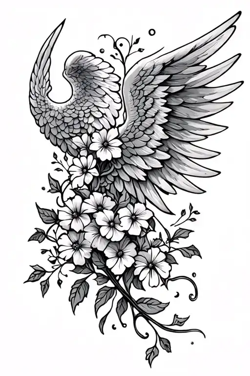 Angel Wing Fowers Vines