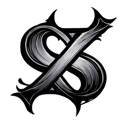 The Letters S X Z With Y In The Background Forming A Unique