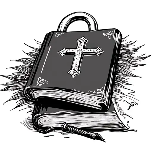 Locked Holy Bible