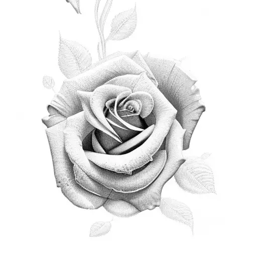 Delicate Rose Pattern