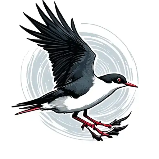 Arctic Tern Bird Flying